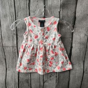 Cynthia‎ Rowley Strawberry Sleeveless Top